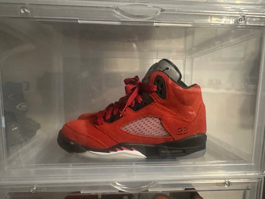 Jordan 5 retro - Raging Bull Red	UK 3