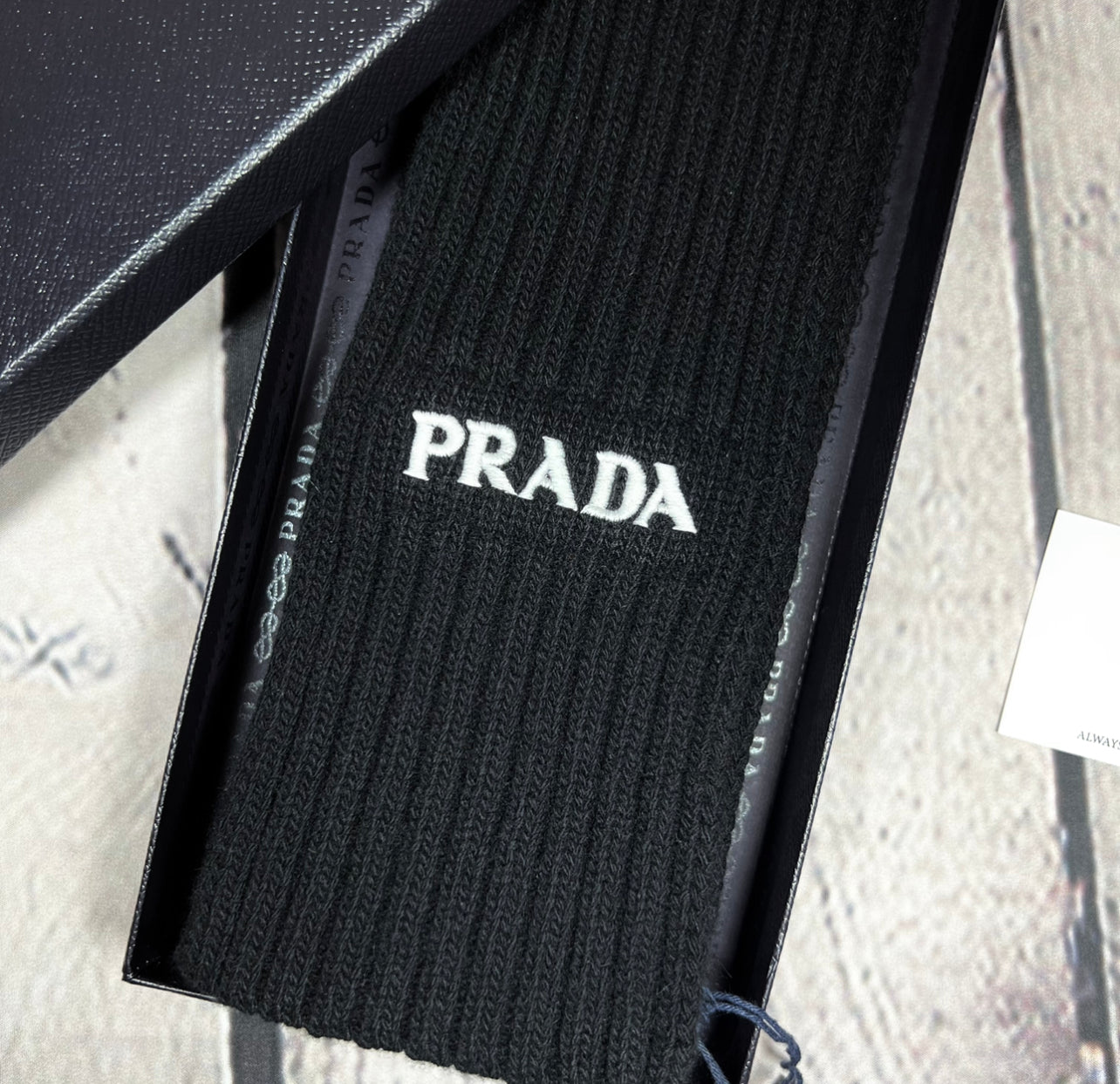 Prada Smart Scarf Black