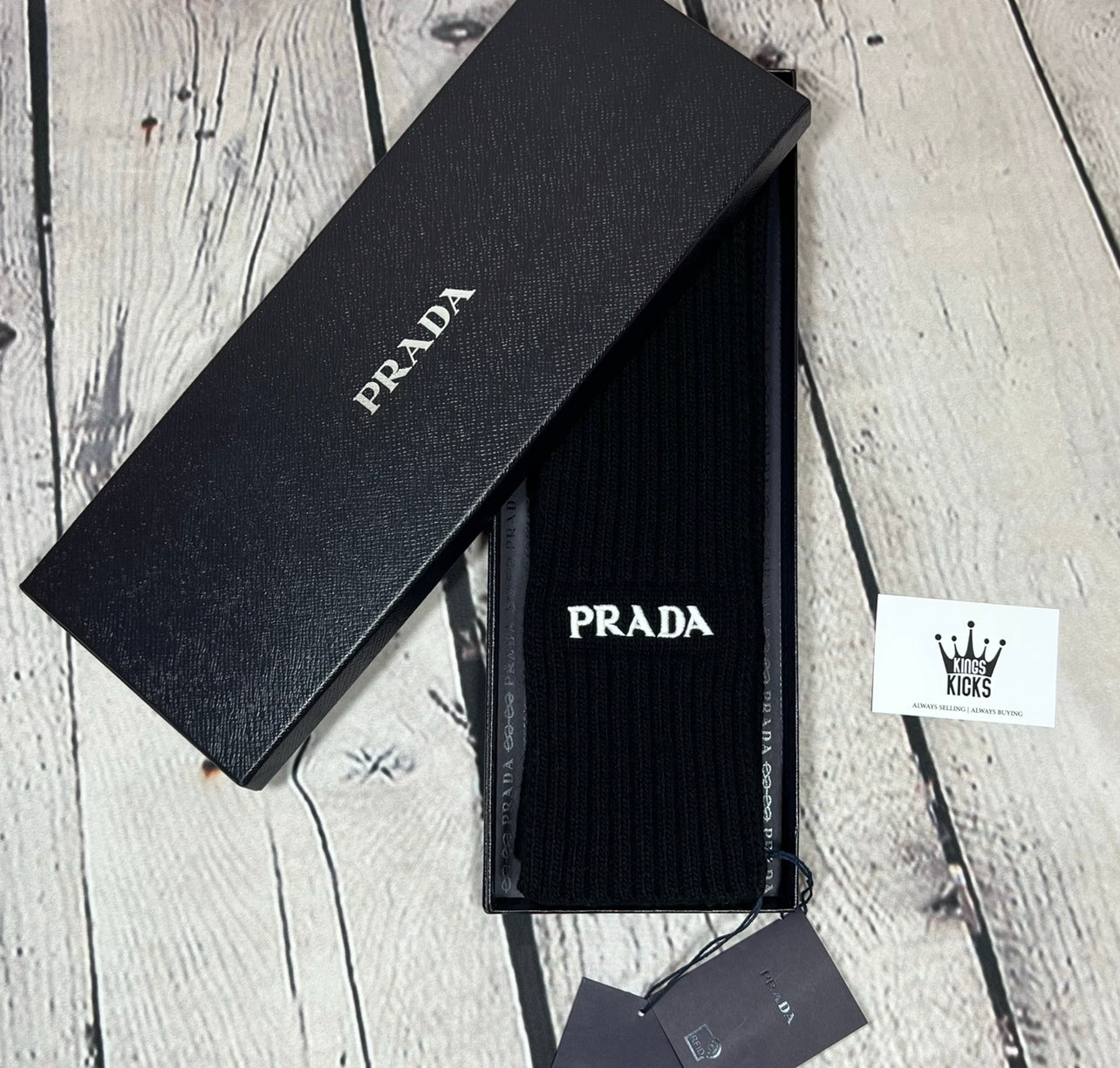 Prada Smart Scarf Black